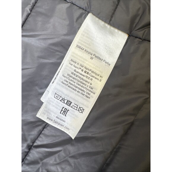 Fjällräven Kiruna Padded Parka Women’s XL Acorn G-1000 Hooded Winter Jacket - Picture 6 of 16